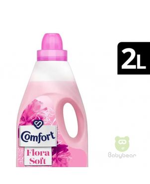 Comfort Fabric Softener Flora Soft 2L Pink