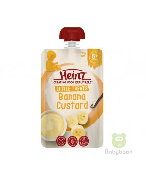Heinz Baby Food Banana Custard 6m+ 120g Pouch