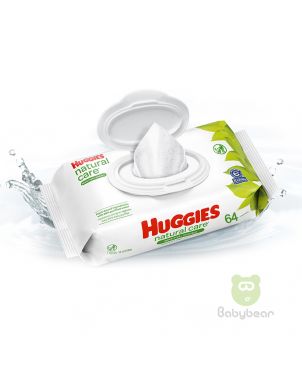 Huggies Natural Care Sensitive Baby Wipes 64