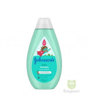 Johnsons 2 in 1 Shampoo 500ml (Italy) 