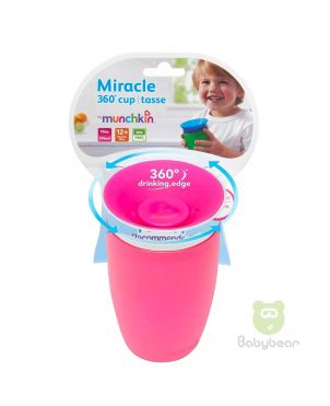 Munchkin 360 Miracle cup 6m -Pink