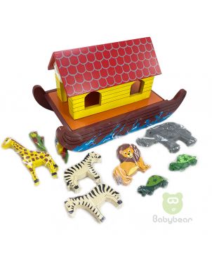 Noah's Ark Large with Animals
