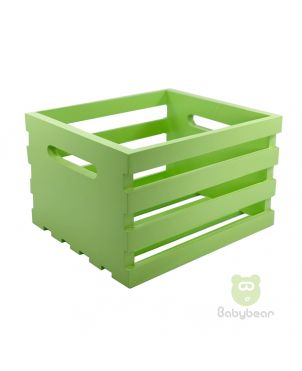 Pastel Wooden Box-Green 6x8.5x10