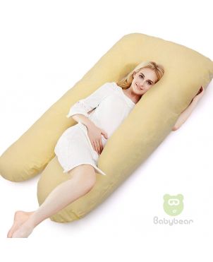 Maternity Pillow Pregnancy Pillow - Beige