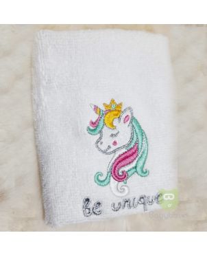 Unicorn Towel Packed in Box (12x12Inch)