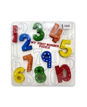 1-10 Number Wood Puzzle Wooden Toys
